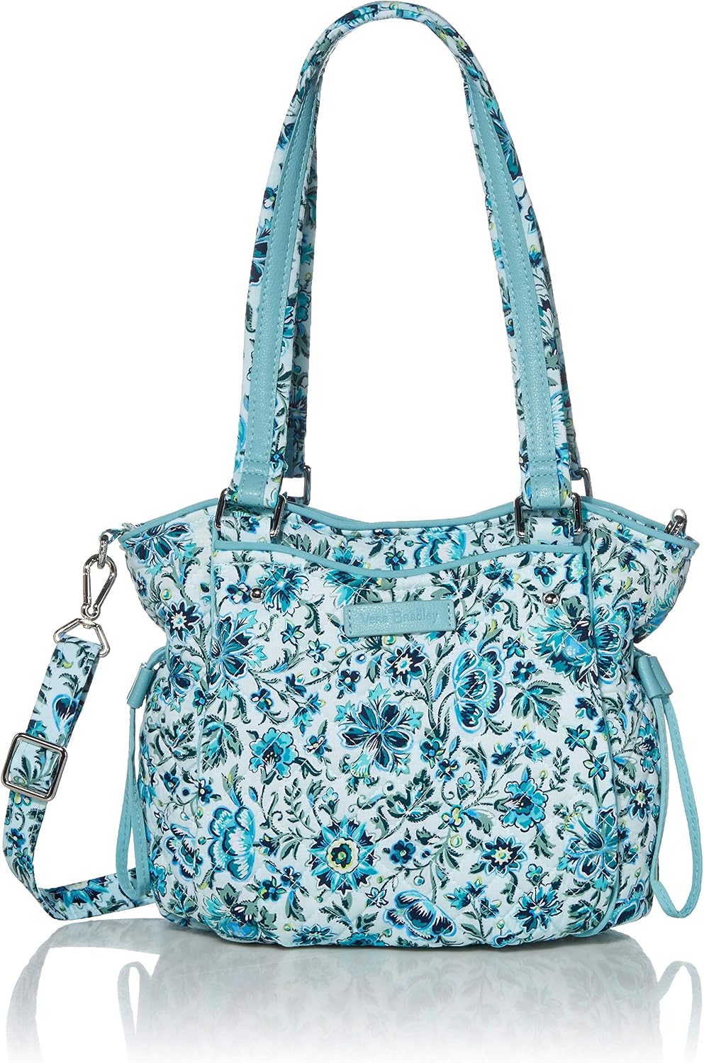 Vera Bradley Cotton Mini Glenna Satchel Crossbody Purse