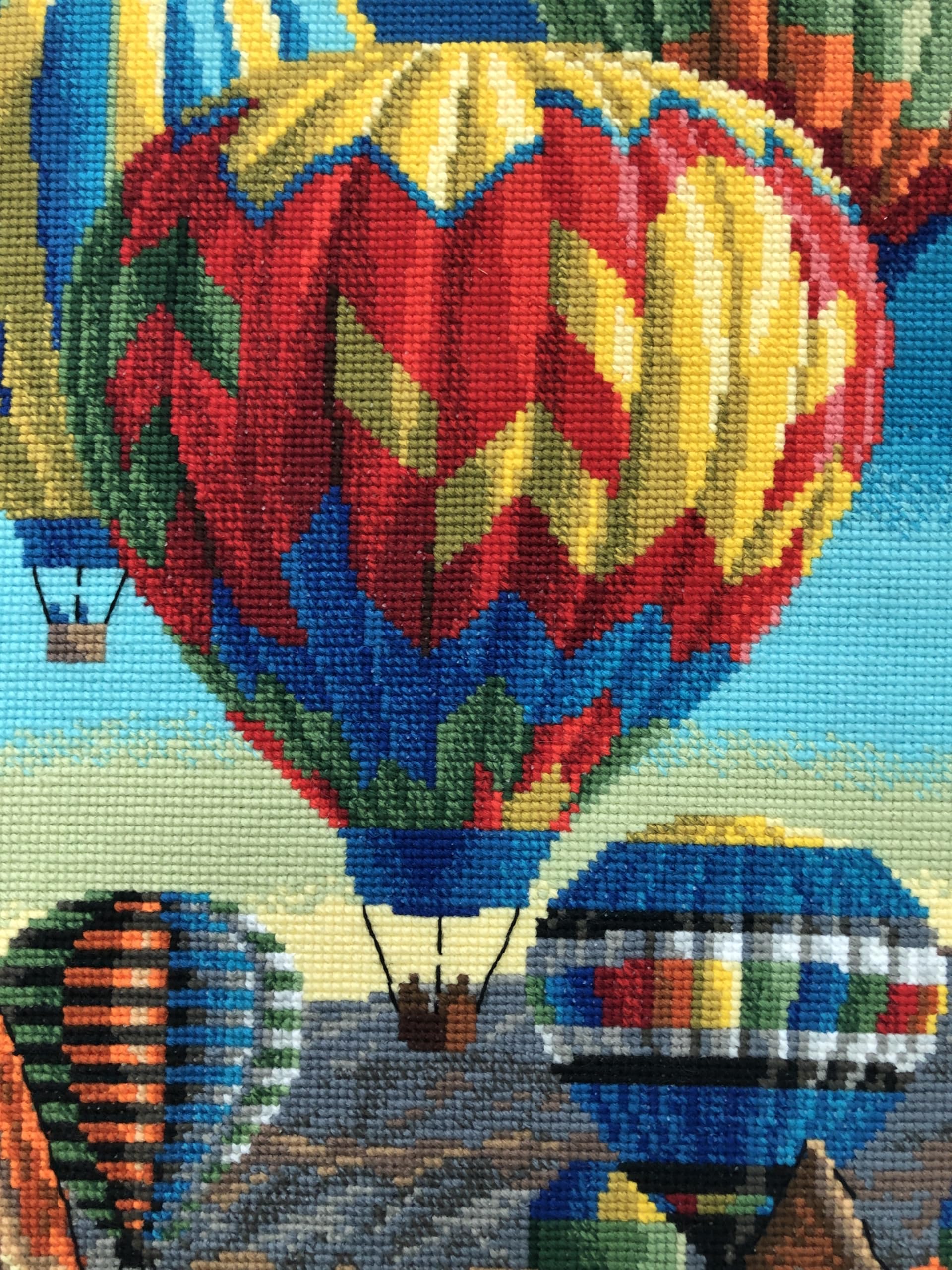 Riolis Kreuzstich Set Festival in Kappadokien, Zählmuster, 30x40cm