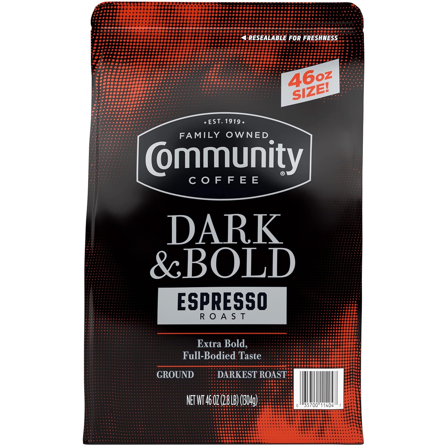 Community Coffee Dark and Bold Espresso Roast Ground
