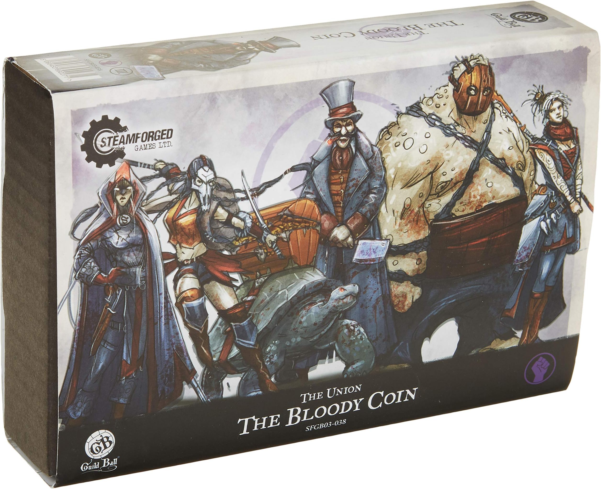 Steamfoged Games Guild Ball: Union Bloody Coin Miniature Game Figure