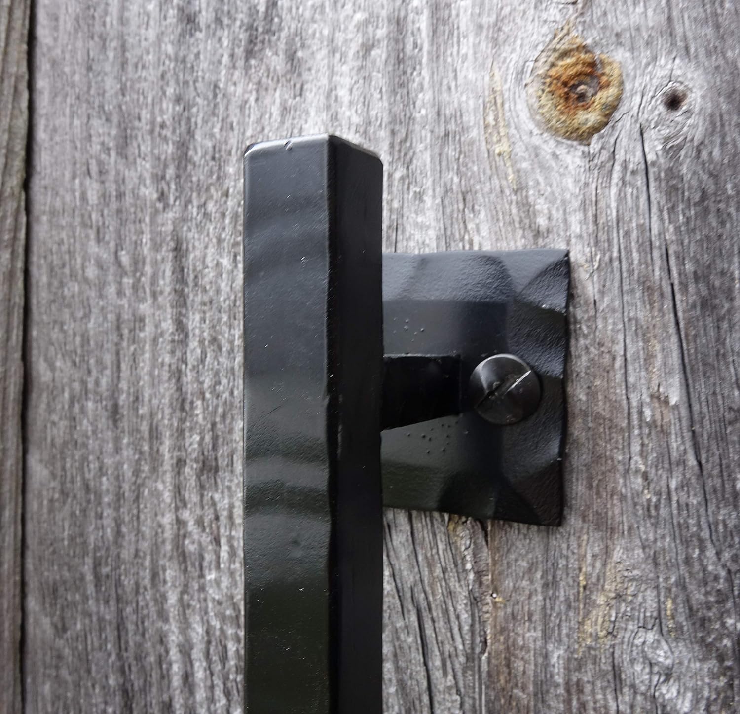12" Rustic Black Barn Door Handle Pull for DIY Sliding Barn Door Hardware