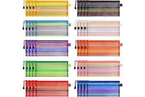 Labuk 42Pcs ZIPPER POUCH PENCIL POUCH