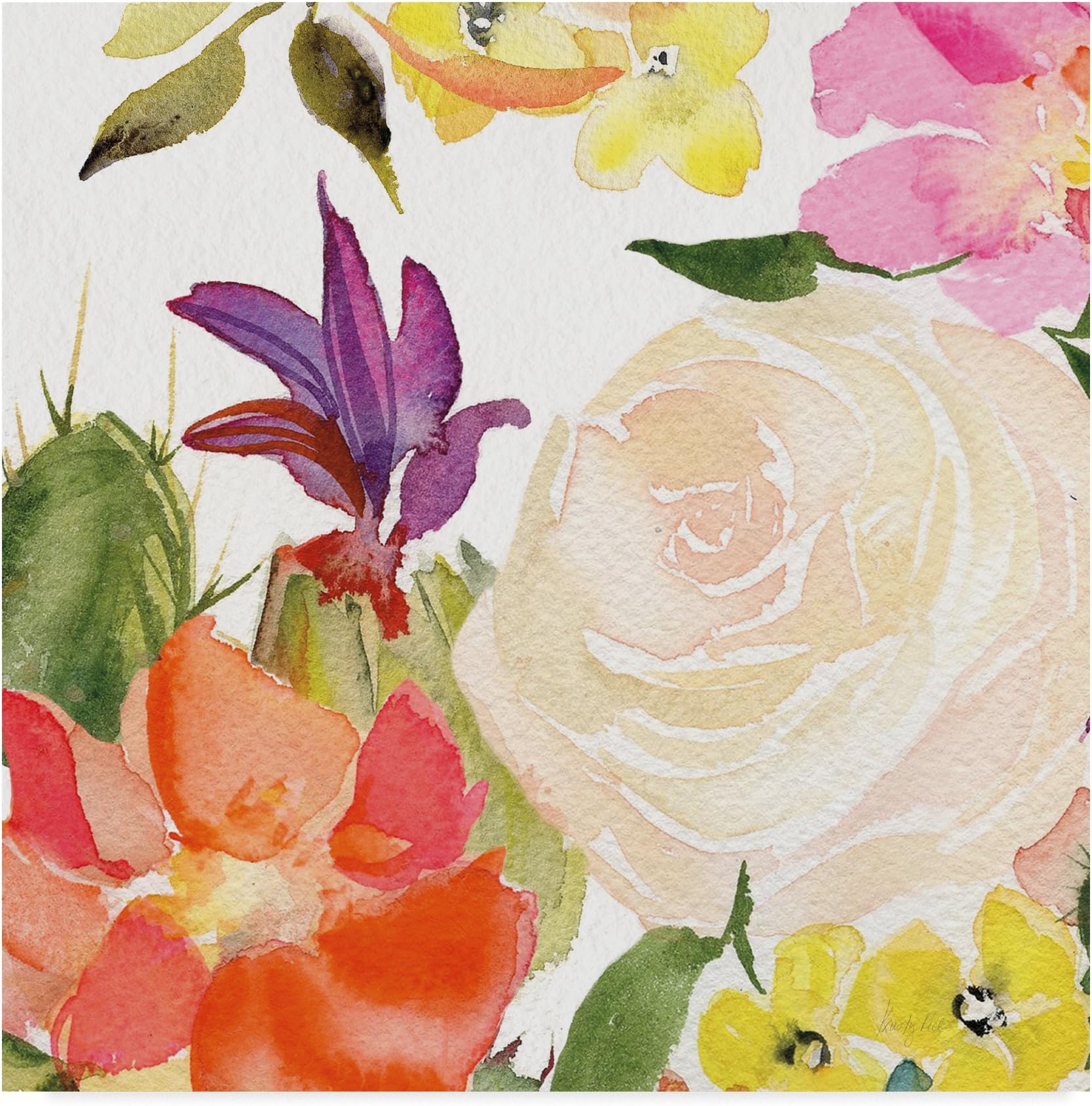 Trademark Fine Art Kristy Rice Fine Art, Multicolor