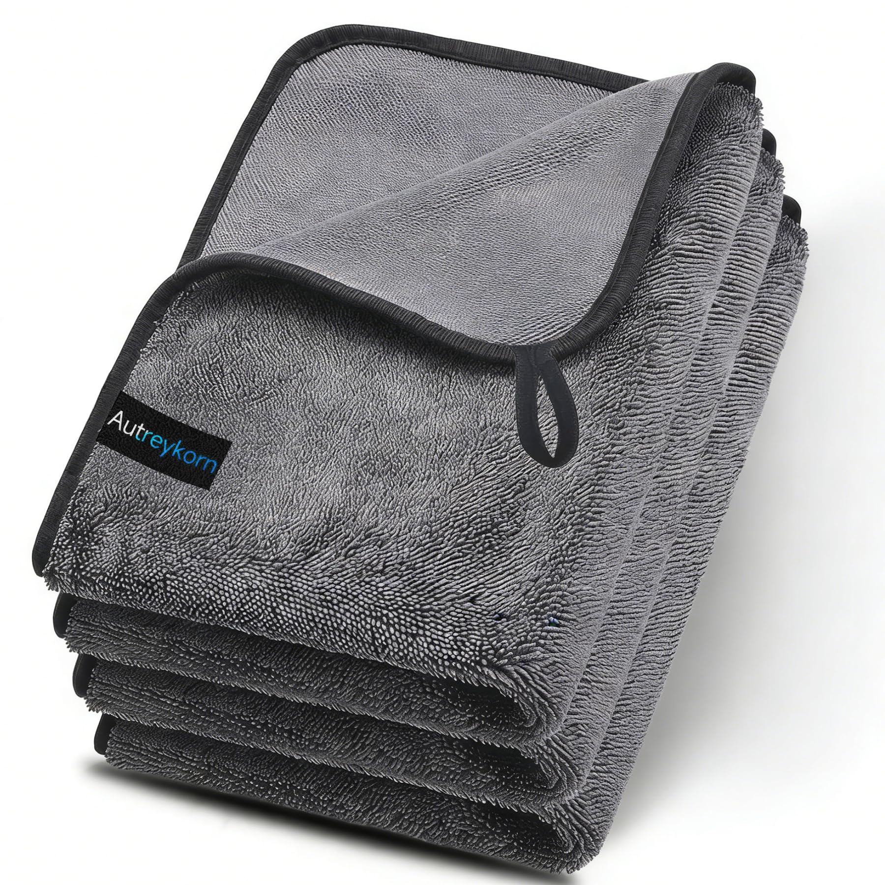 Autreykorn Ultra-Wipes Trockentuch Dusche 3 Stück Waterjake Microfibre Car Cleaning Cloth, Auto Trockentuch Mikrofasertücher Wundertuch (40 * 60cm)