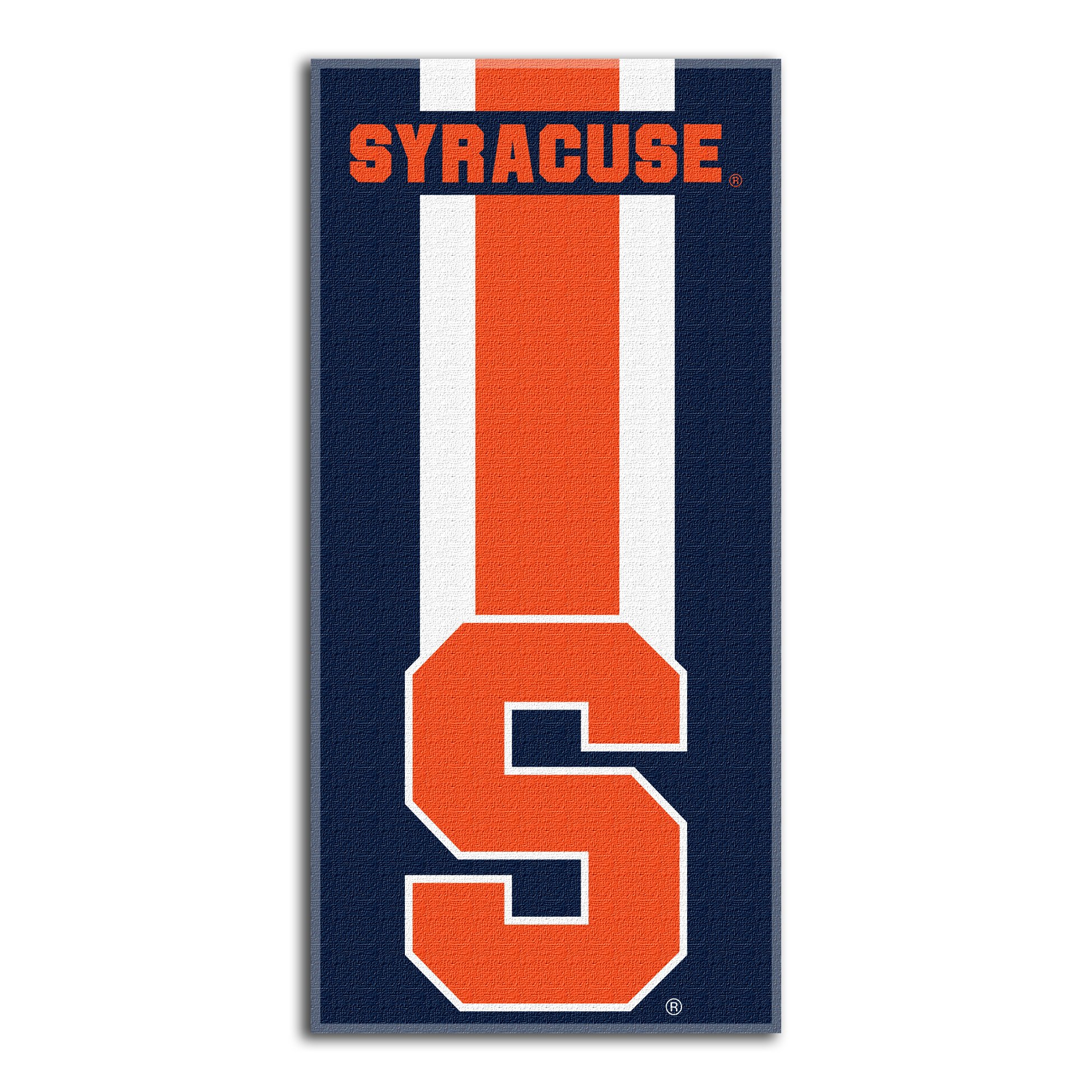 Northwest The Company NCAA Syracuse Orange Beach Towel, 30" x 60", Zone Read