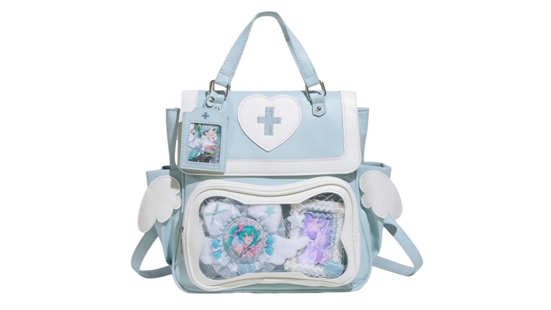 7547 Cute Puppy Bone Ita Bag Y2k Aesthetic Cute Backpack Waterproof PU Amazon.com: Vobomo Cute Puppy Bone Ita Bag Y2k Aesthetic  main image 2