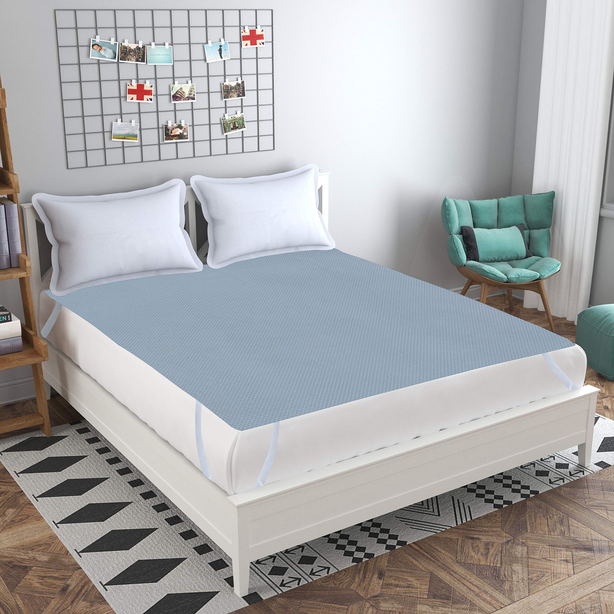 See full amazon price history chart for HomeStore-YEP™ Waterproof King Size Mattress Protector Sheet with Elastic Straps, Color Grey, Size 78"x72", PVC HomeStore-YEP™ Waterproof King Size Mattress Protector Sheet with Elastic Straps, Color Grey, Size 78"x72", PVC (B08N8Y839F) Amazon Price History, Amazon Price Tracker