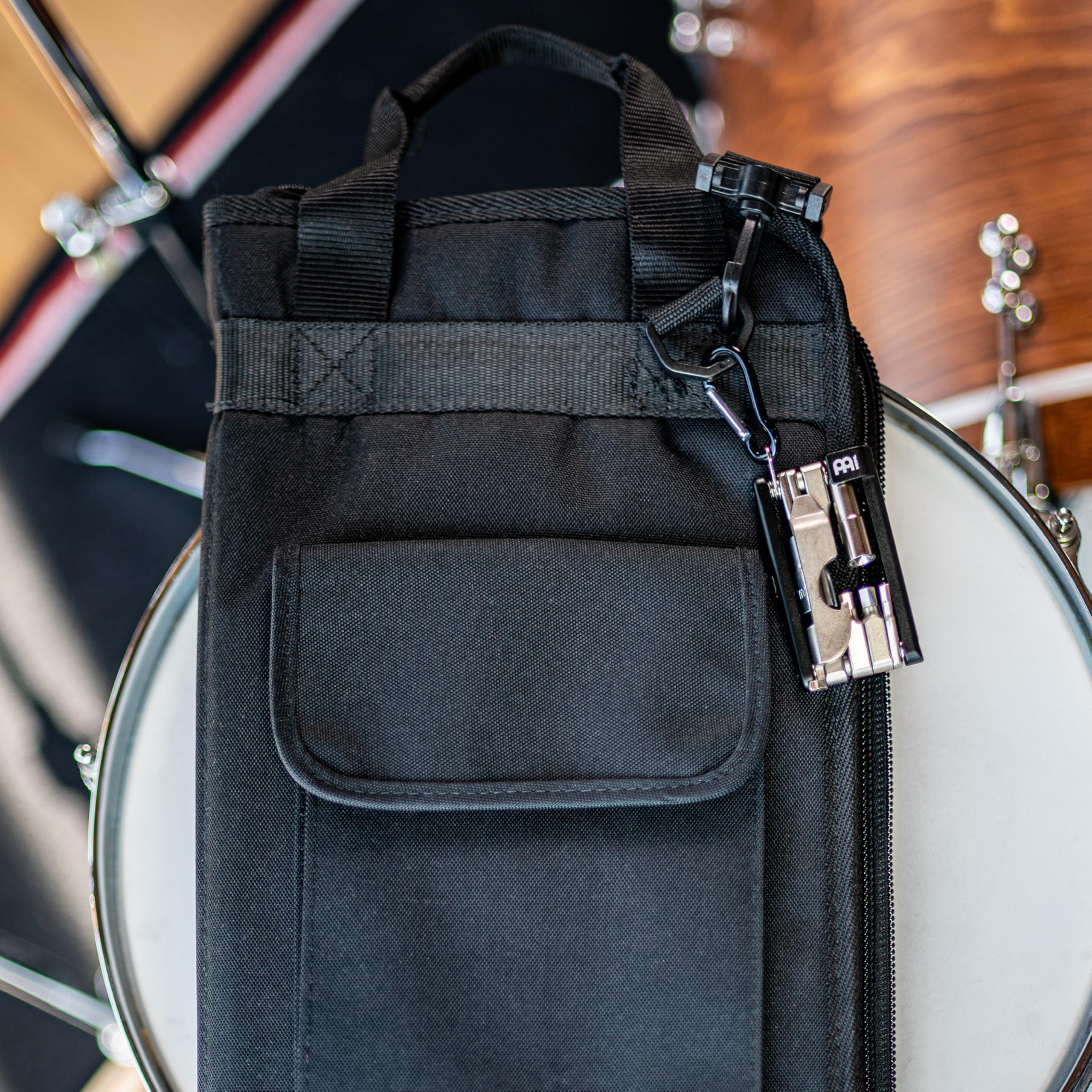 Meinl Stick & Brush Drum Tech Schlagzeug Multi-Tool mit Stimmschlüssel und wichtigsten Tools - Schlagzeug Zubehör (SB503)