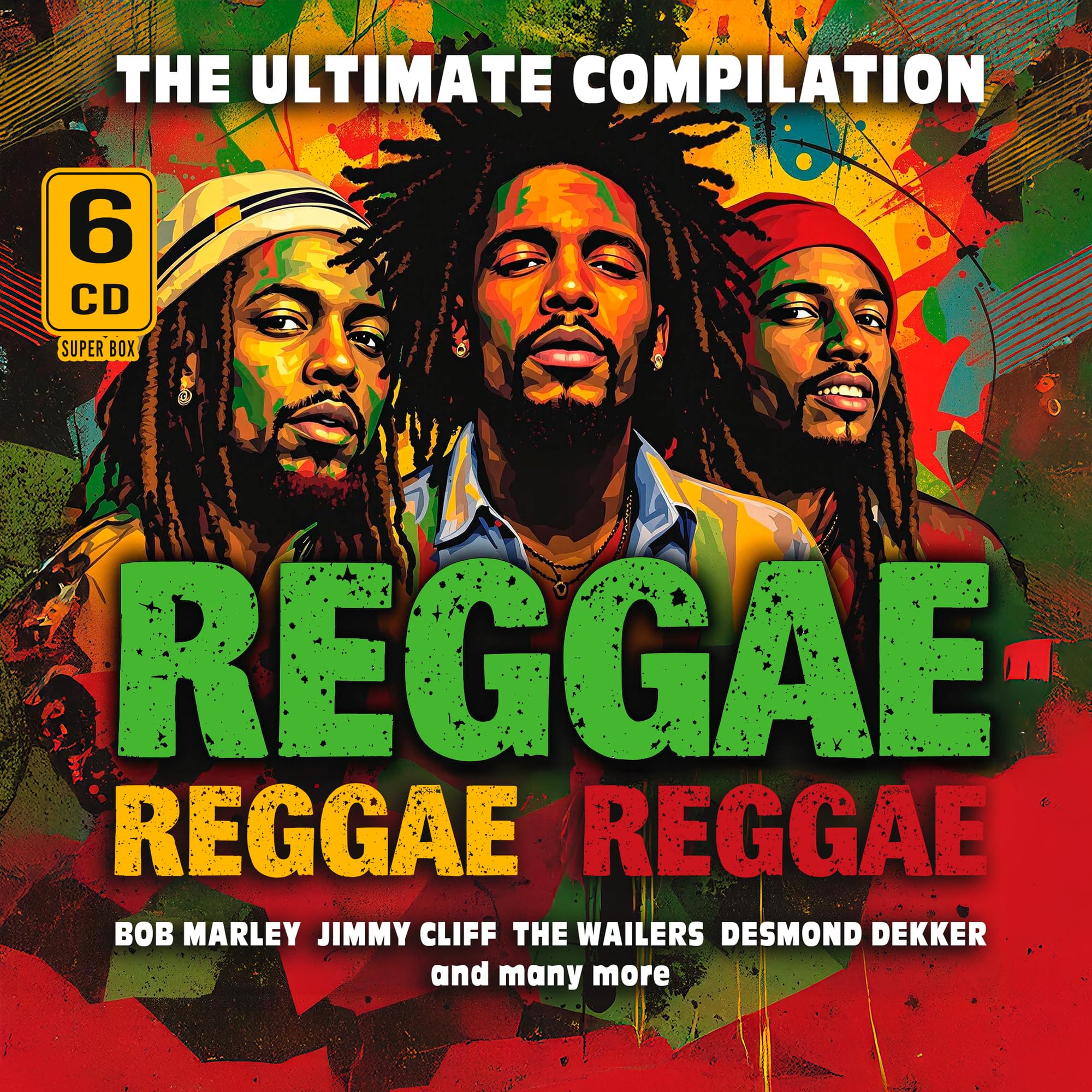 REGGAE REGGAE REGGAE (6CD BOX) | Amazon.com.br