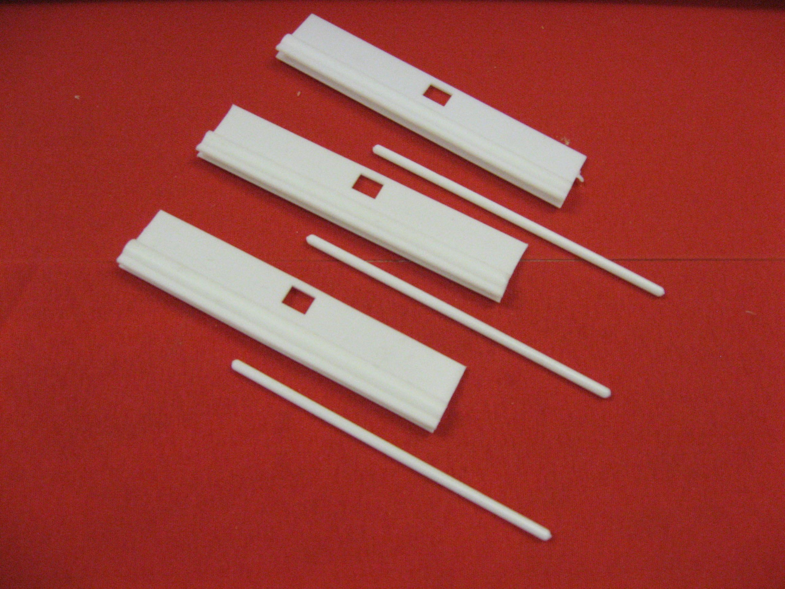 D.I.Y vertical blind top hanger pack of 10 to fit 3.5" (89mm)