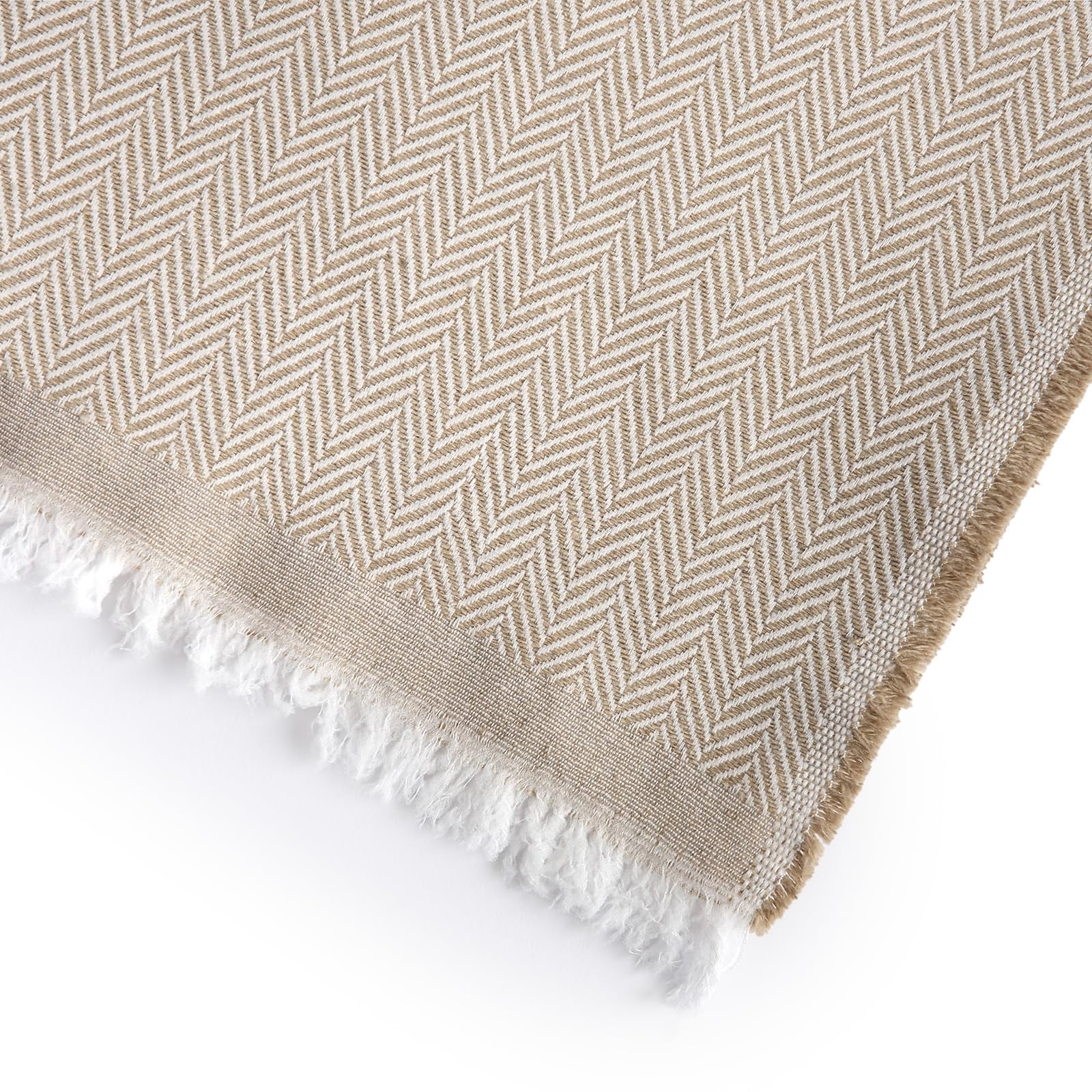 textil-home Textilhome Copridivano e Copriletto Multiuso – Telo Arredo Plaid Foulard Modello Martina, 180x285 cm, Copertura per Divano. Colore Camel, Certificato OEKO-TEX