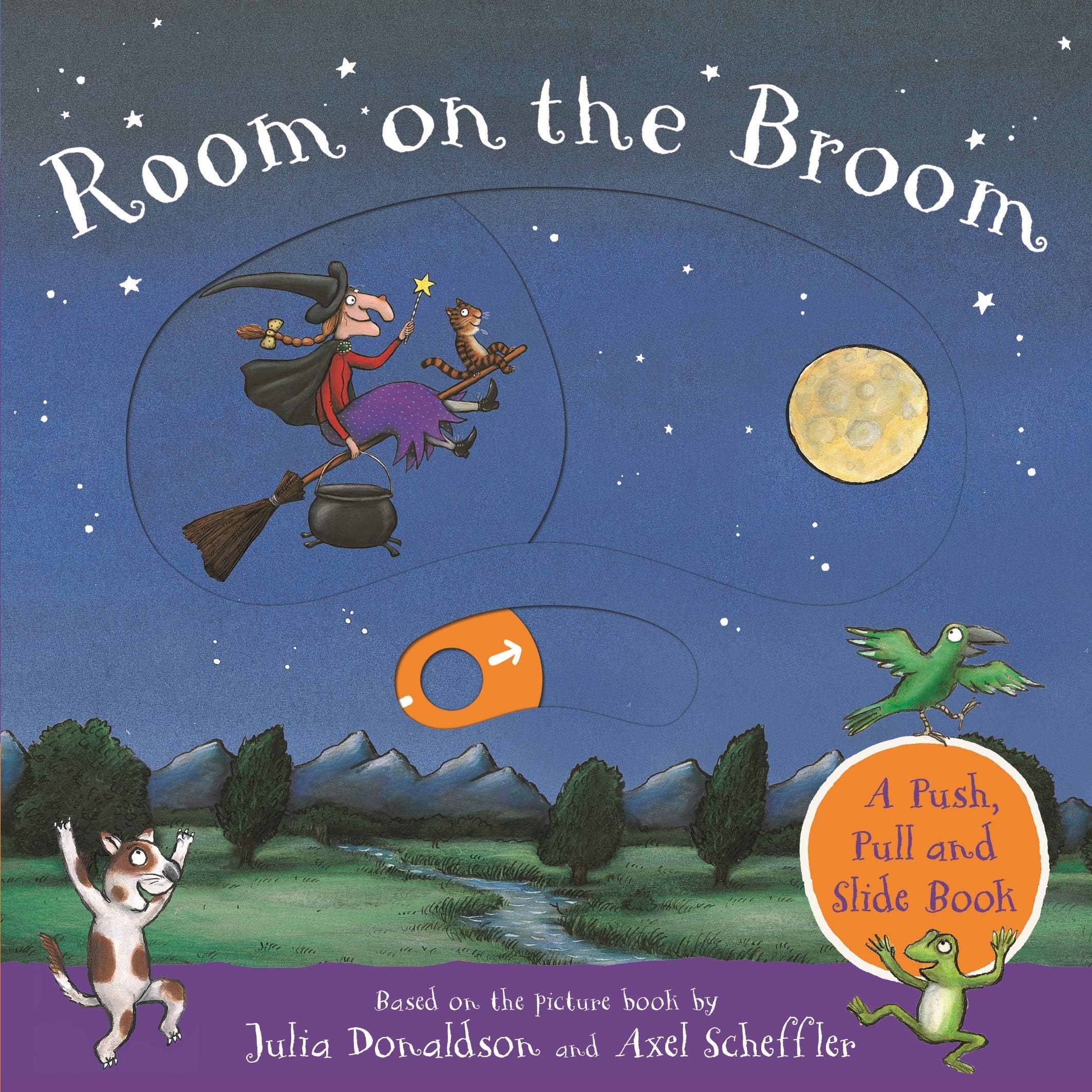 Room on the Broom: A Push, Pull and Slide Book Board book – 3 Sept. 2020