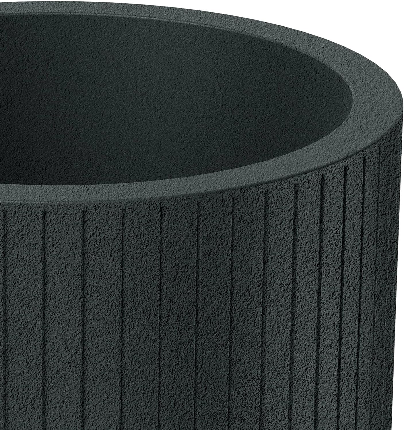 Coro Round High Carbon Flower Pot Diameter 40 x 70 cm