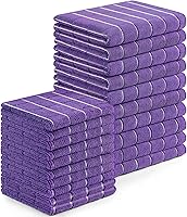 Vista 21 de Homaxy - Juego de paños de cocina y paños de vajilla de microfibra, 12 unidades, toallas de mano suaves y absorbentes a granel, trapos de 28 x 16