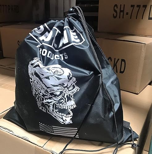 Nueva motocicleta soldadura calavera bandera nosotros máscara capucha transportebolsa de almacenamiento para esquí equitación carreras moto nieve