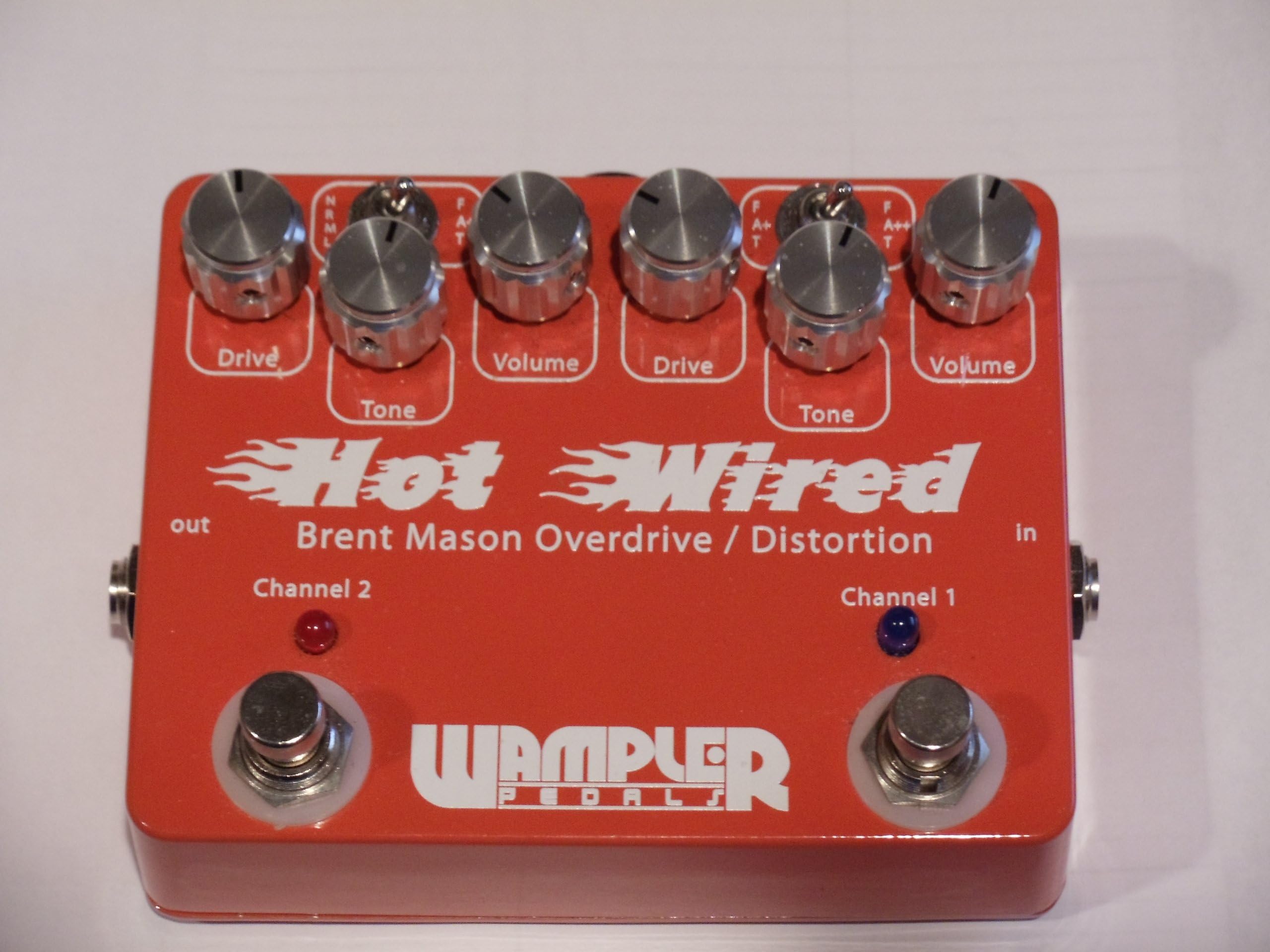 Wampler Hot Wired Brent Mason Overdrive/Distortion Pedal