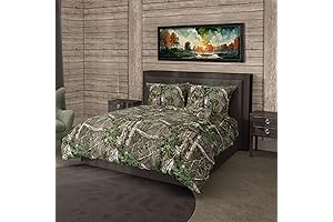 Northwest Realtree: Camouflage Bedding Set for a Restful Night in Nature's Embrace