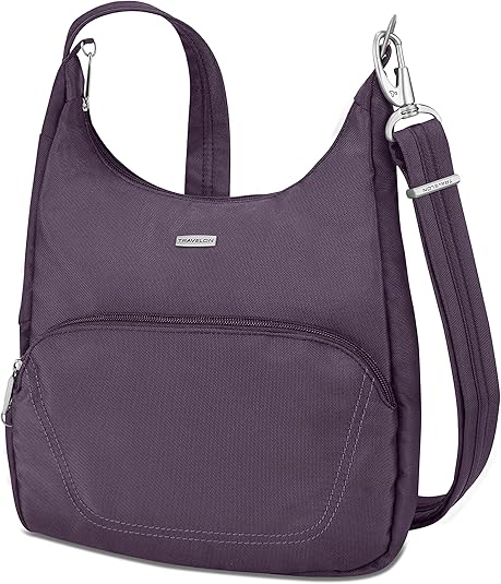 Travelon Anti-Theft Classic Essential Messenger Bag, Black
