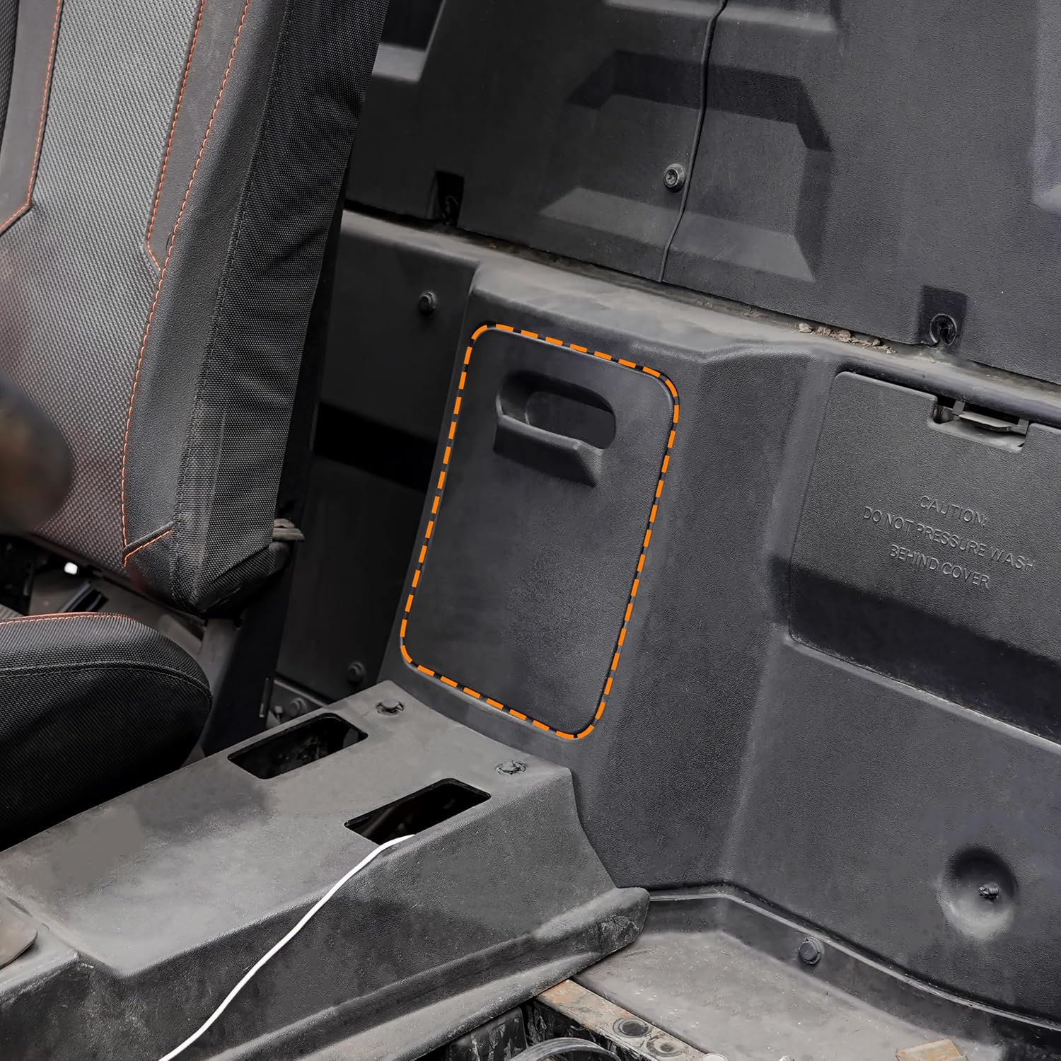Engine Access Panel Black for Polaris RZR 4 900, Ranger XP 1000, Trail S 1000, Trail S 900, XP Turbo, XP 4 1000, S 1000 2014-2023 Accessories (Replace #5454122#5452376-070#5439787-070)