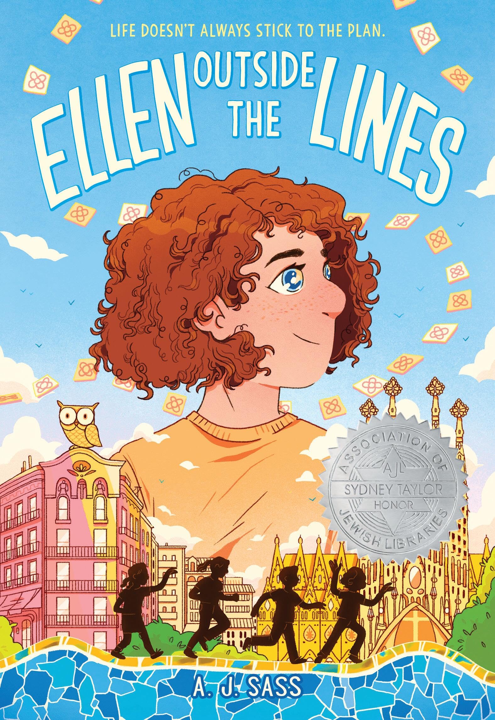 Ellen Outside the Lines by A. J. Sass (Paperback Book)