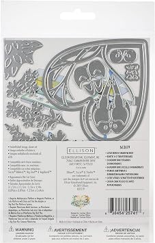 Sizzix Chilson Thinlits staple templates 20pcs 663619 Lovebirds shadow theme box Courtney, multicolor, standard size