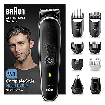 BRAUN ボディ＆フェイスグルーマー BRAUN Series 5 ブラウン ボディ＆フェイスグルーマーPRO X