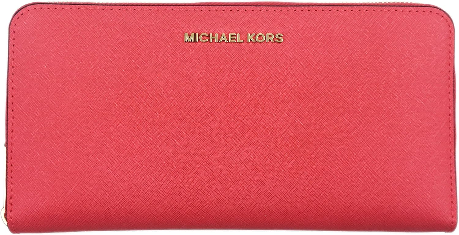 saffiano leather continental wallet michael kors