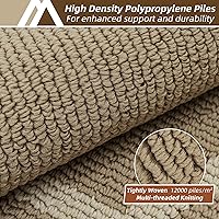 Vista 2 de COSY HOMEER Kitchen Rugs and Mats 24"x48" Non Slip Kitchen Mats for Floor Washable Kitchen Runner Rug Stain Resistant Standing Mat for Beige