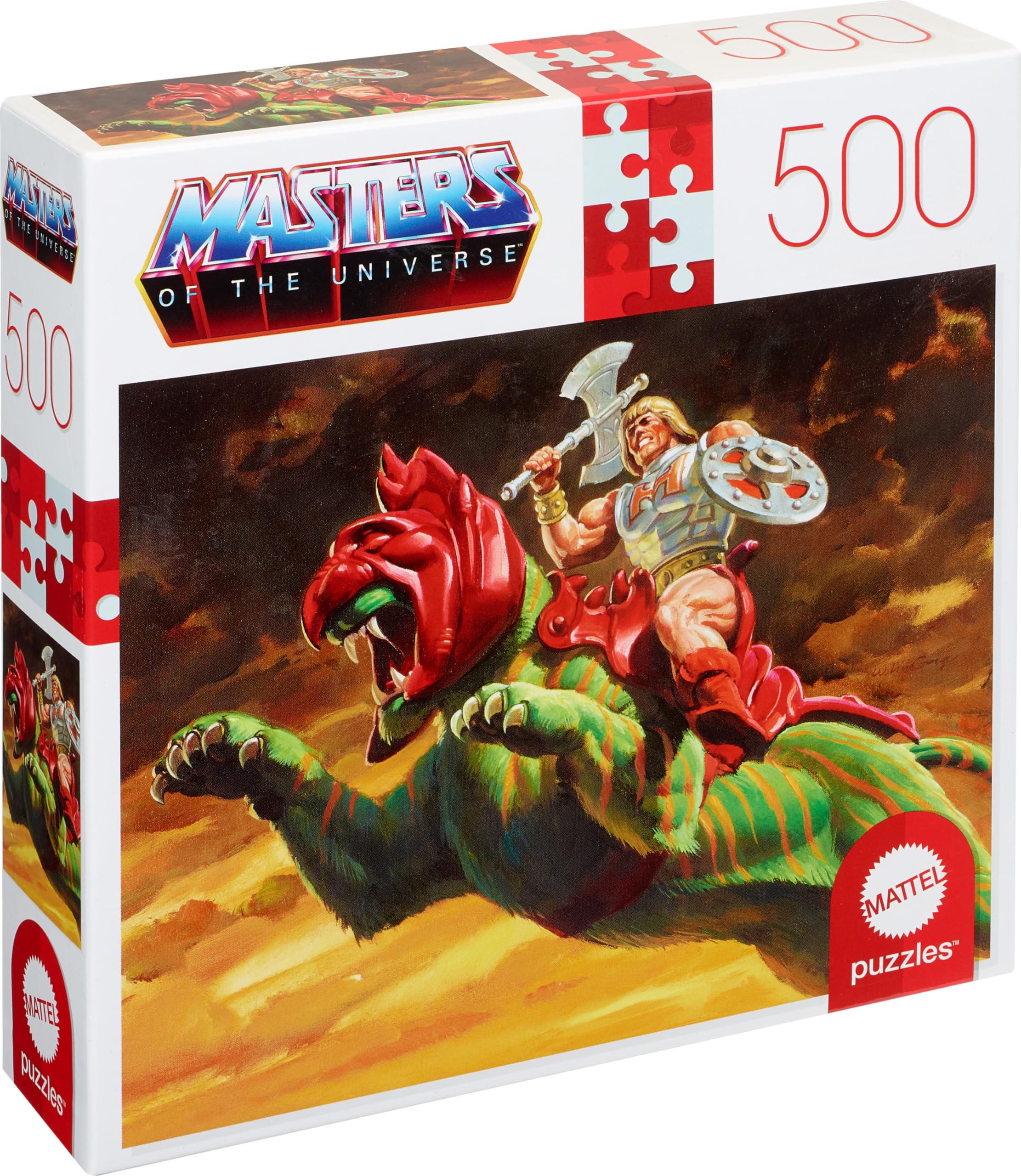 Amazon.com: Mattel Games Masters of the Universe Mattel Jigsaw