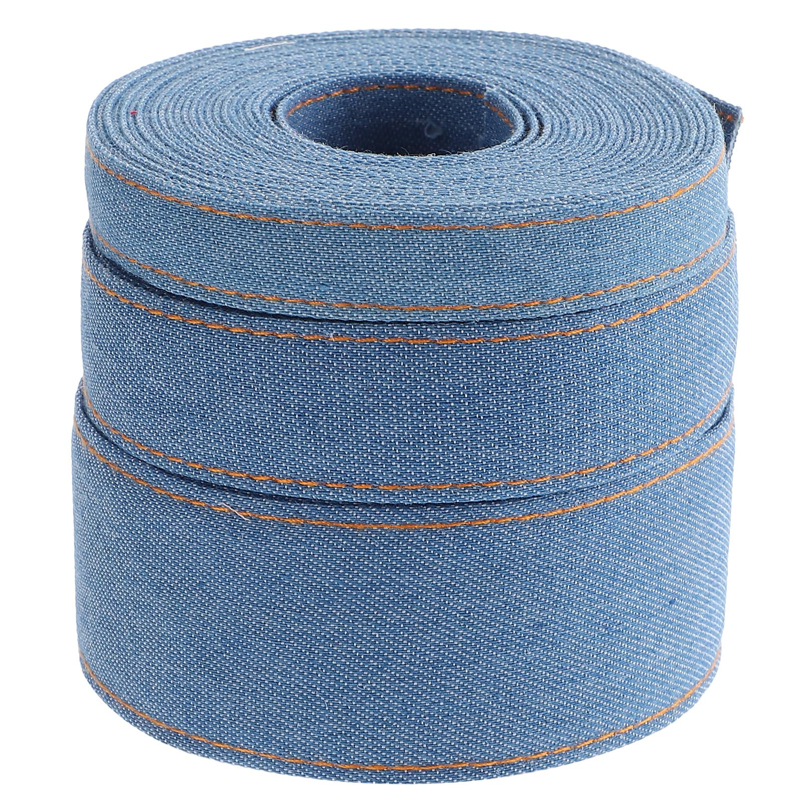 Healeved 3pezzi Nastro da Regalo Decorativo in Cvc e Denim Nastri per Confezioni Multifunzione e Fai da Te per Imballaggio Confezione di Abiti e Creazione di Fiocchi