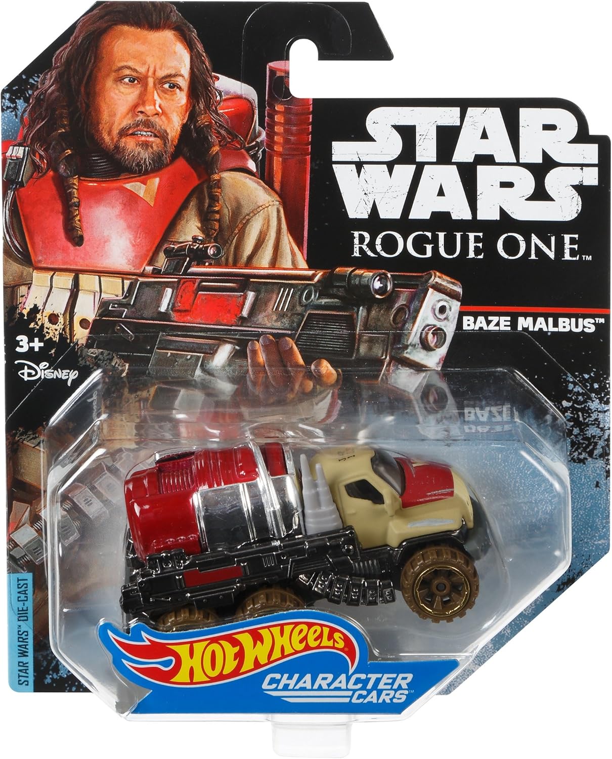 Hot Wheels Star Wars Rogue One Baze Malbus, Vehicle