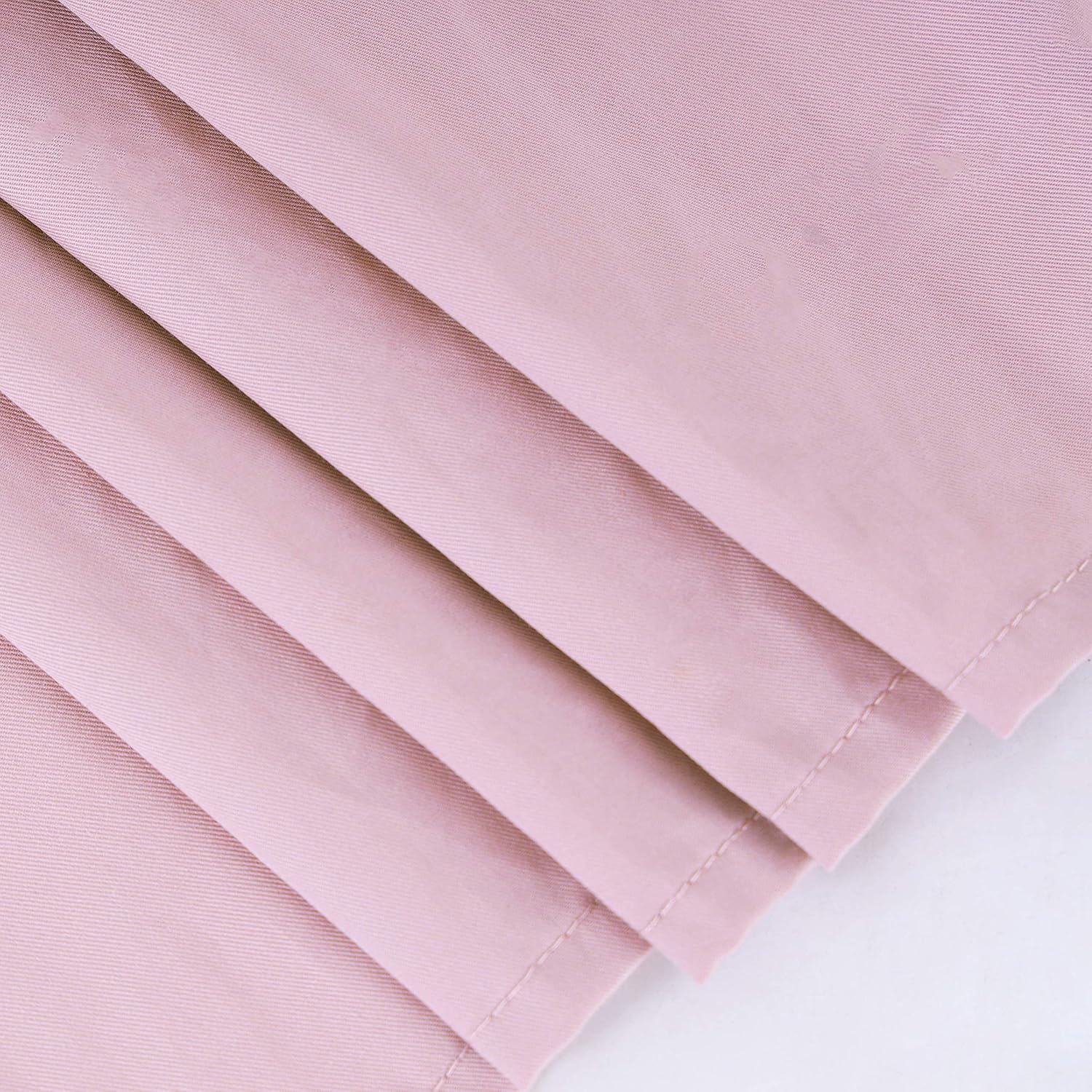 Crib Skirt Dust RuffleCrib Skirt Dust Ruffle, 100% Egyptian Cotton 400 Thread Count Soft Breathable Crib Bedding Skirt for Baby, Boys and Girls, Fading Resistant (Pink) : Baby
