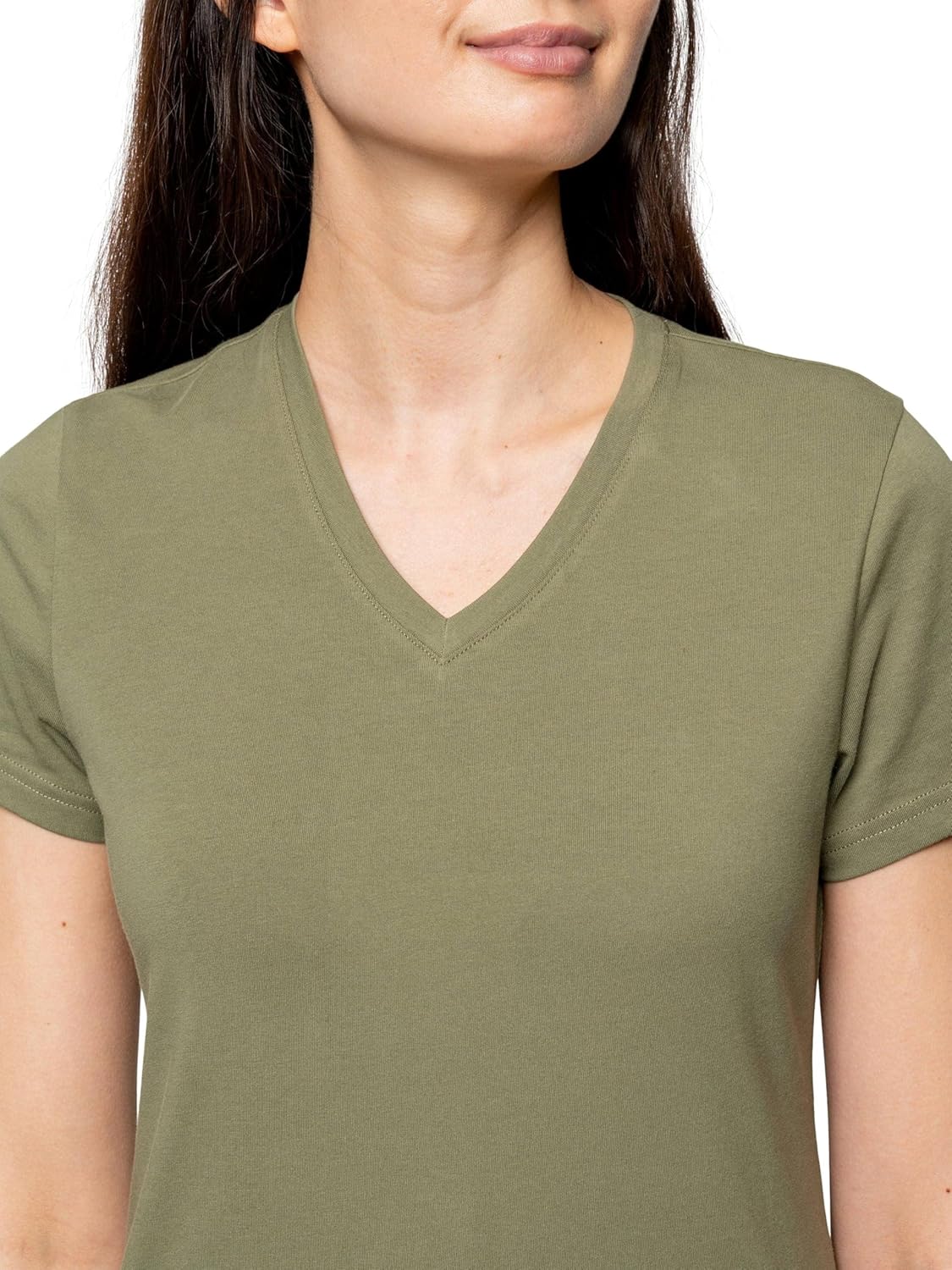 Insect Shield Women's UPF Wicking Short Sleeve V-Neck T-Shirt
