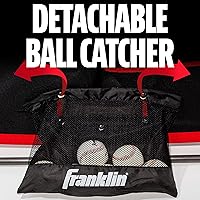 Vista 5 de Franklin Sports Franklin Sports - Red de lanzamiento y rebote unisex para jóvenes y béisbol 2 en 1, rojo, 68 x 44 de EE. UU