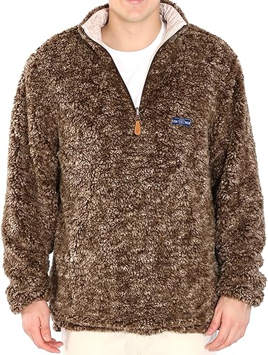 sherpa pullover mens