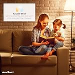 Atomi WiFi Smart White LED Bulb with Dimmable and Tunable White Light (2700K-6000K), E26 A19, No Hub Required, 60W Equivalent, Free App Download, Compatible with Alexa and Google Assistant, 1-Pack
