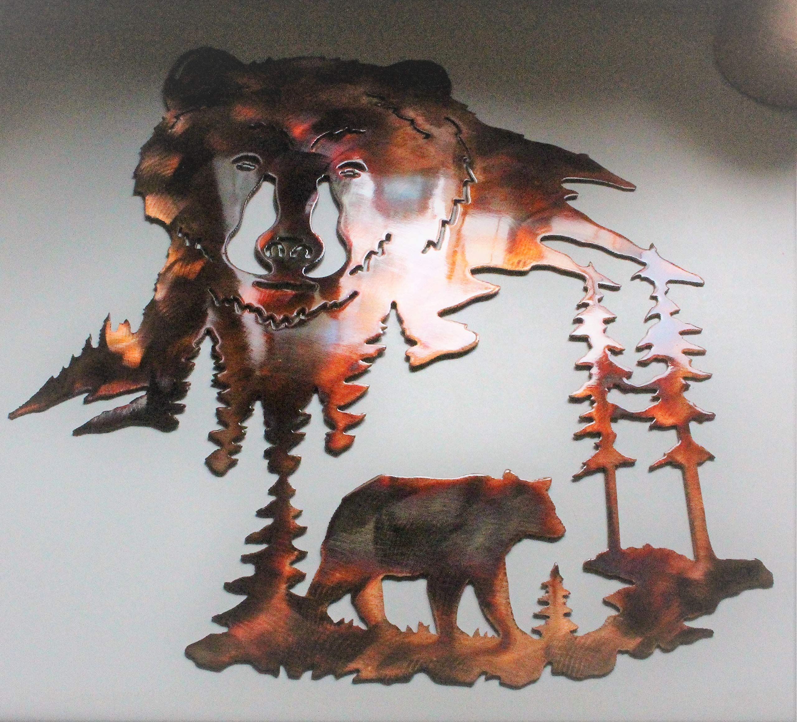 Bear Mountains Metal Wall Art 20