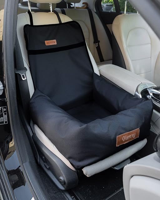 Foto 7 de 8 de Petsen Asiento de Coche Personalizado para Perro Asiento Trasero de Coche Asiento de Coche para Perro Caja…
