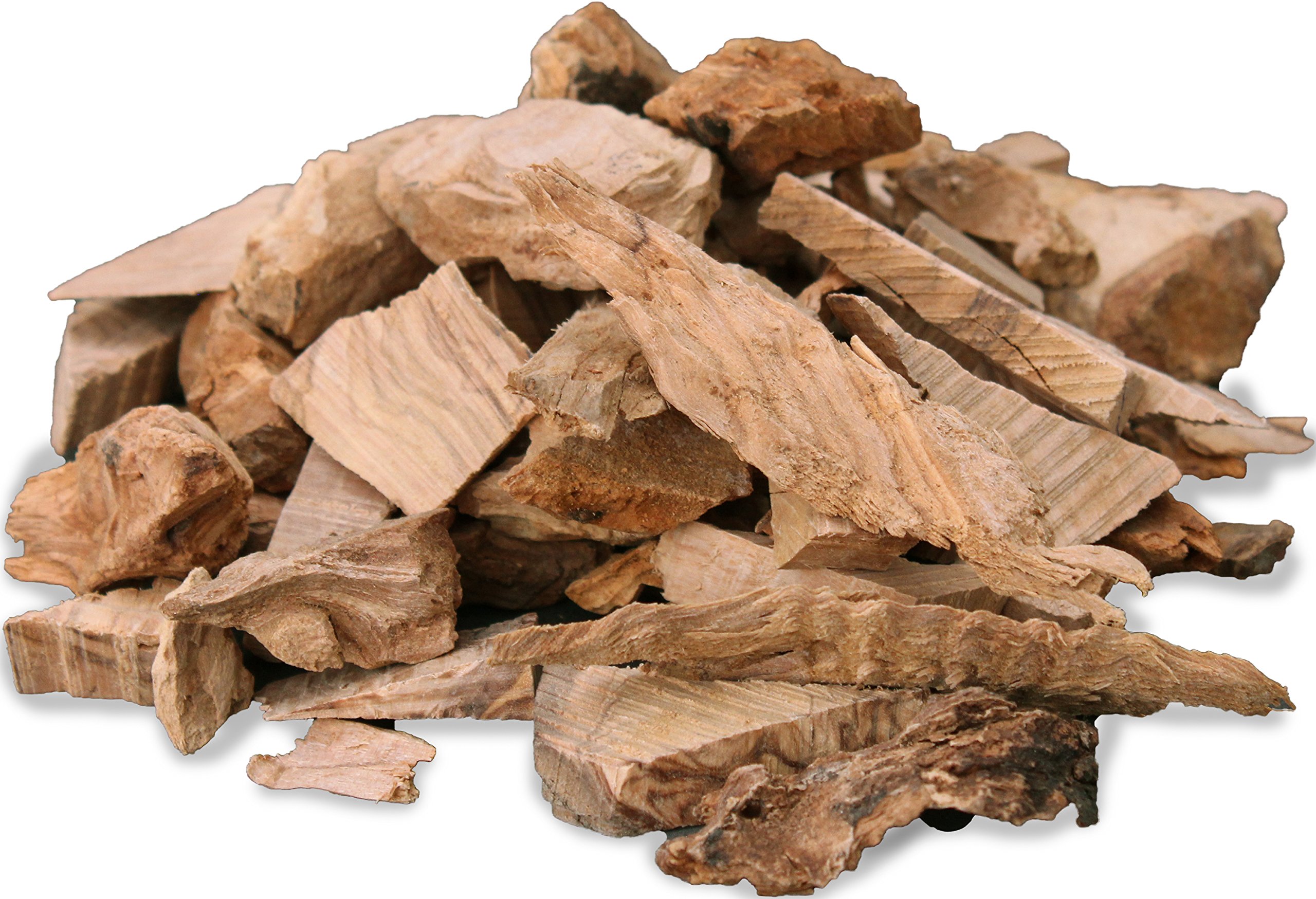 6X 500mL virutas de Madera de Olivo, Almendro, encina, limonero, Naranjo y Nogal. Talla Nº3: 2-3cm. Smokey Olive Wood