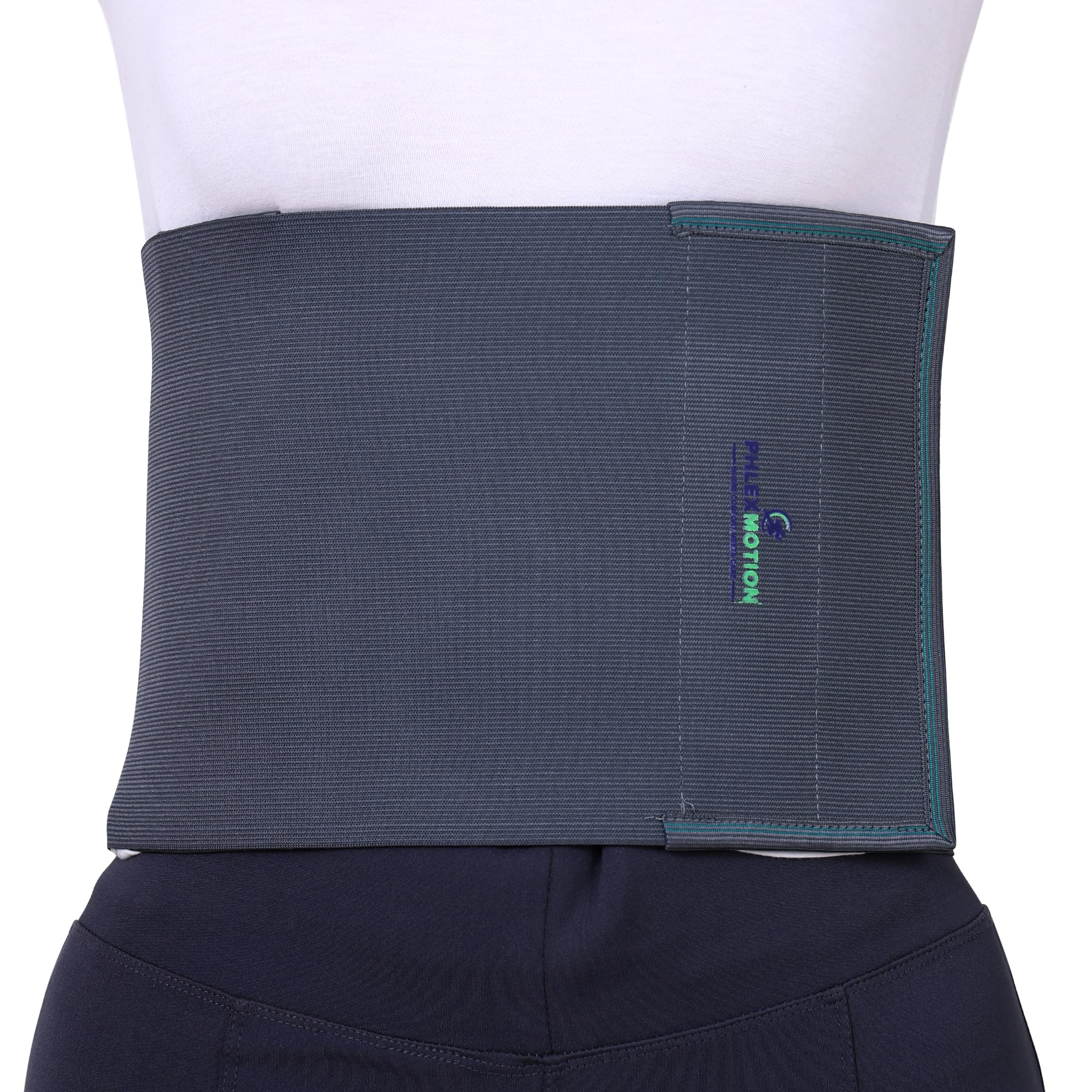 PHLEXMOTION Maternity Belt After Normal Delivery | Abdominal Belt for Post Pregnancy Support | Tummy Slimming & Back Support Gray (Universal Size)-image-32