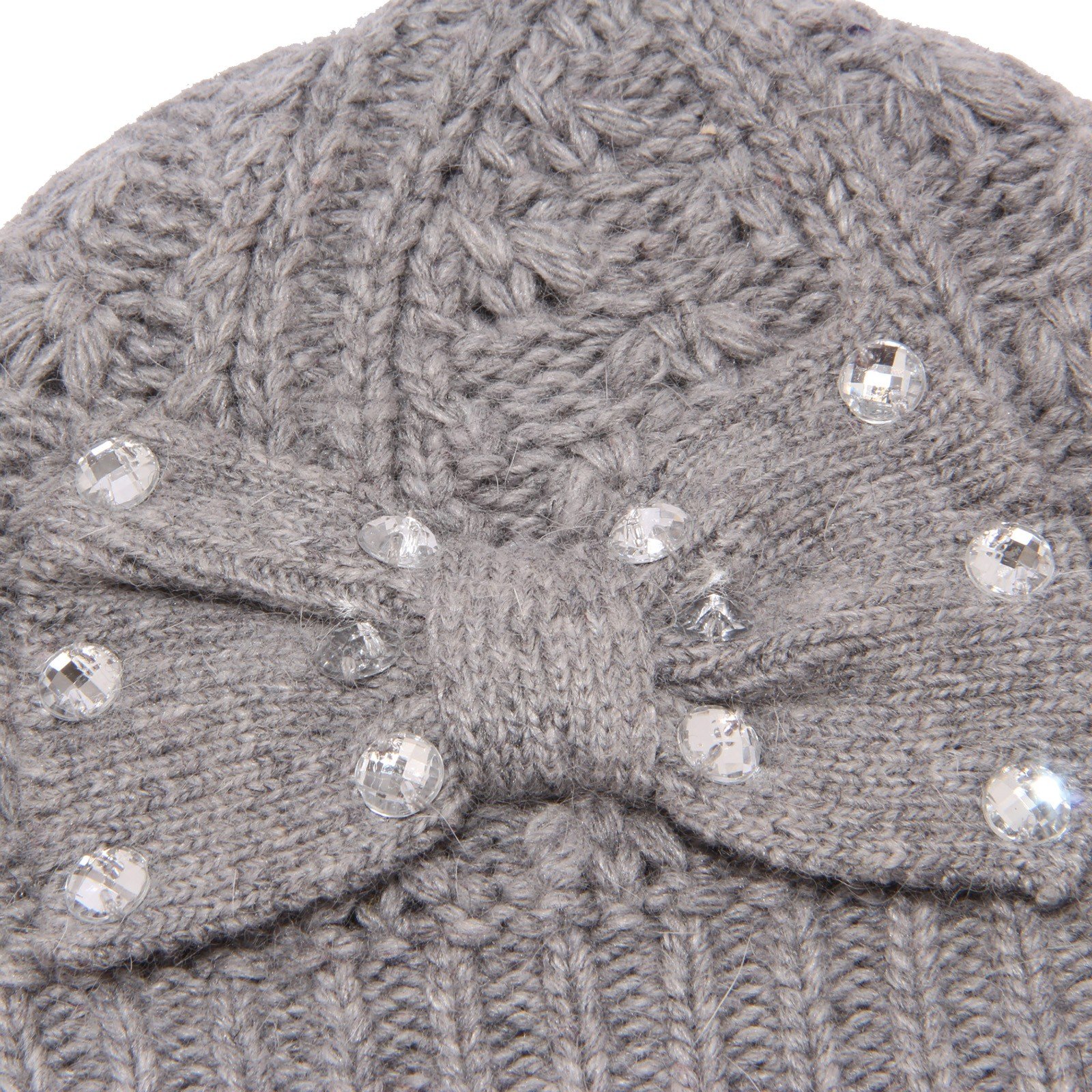 SILVIAN HEACH 1668W cuffia bimba girl grey wool hat [40/37 CM]