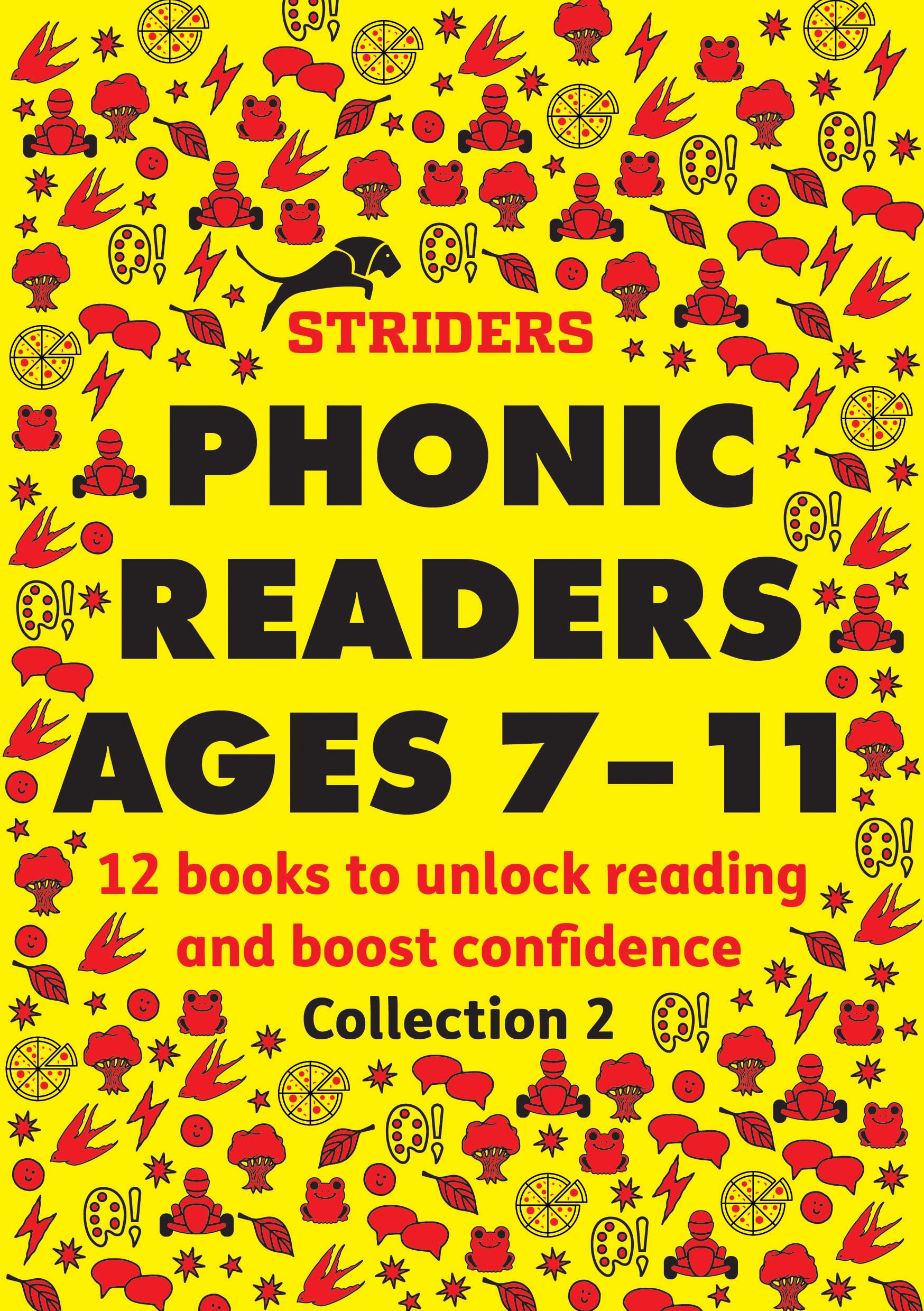Striders Phonic Readers Collection 2 - x12 high-low decodable readers for ages 7+