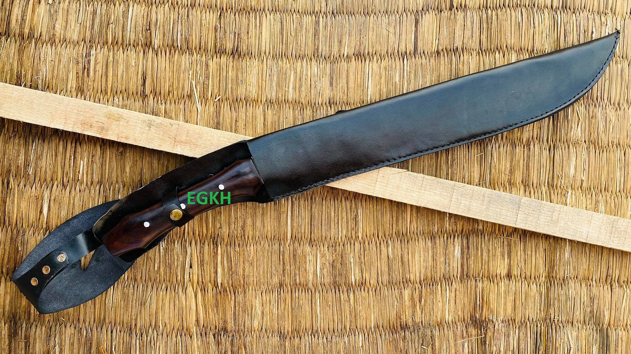 EGKH 20" Blade Machete Book of Eli Machete kukri khukuri Knife