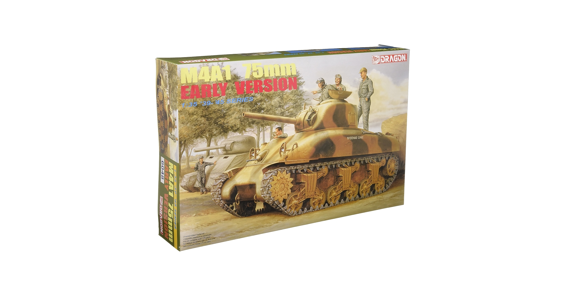 (未使用･未開封品)　ドラゴン 1/35 WW.II M4A1 シャーマン 75mm砲搭載 前期型 プラモデル DR6048 qdkdu57 Amazon | ドラゴン 1/35 WW.II M4A1 シャーマン 75mm砲搭載 前期