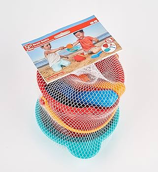 Amazon.com: Hape Beach Basics Sand Toy Set Including Bucket