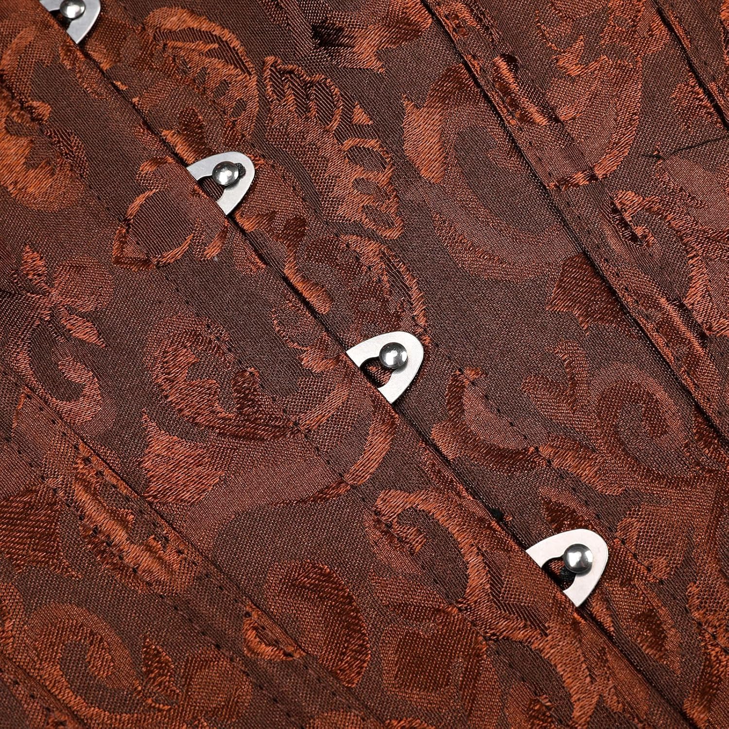 Corset Tops for Women,Lace Bustier Corset Lingerie top,Renaissance Overbust Corset Push Up Bodysuit - Image 6