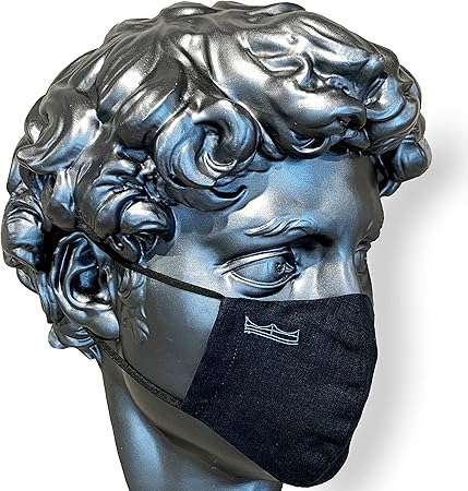 Amazon Kojima Mask コジママスク 日本製布マスク 極薄麻 エンジェルリネン ブラック Mサイズ Kojima Mask 児島マスク 布マスク