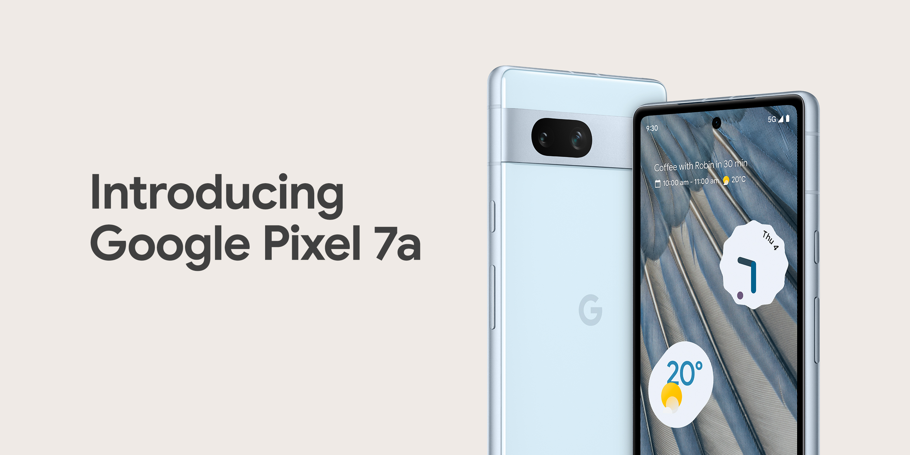 Google Pixel 7a – Unlocked Android 5G Smartphone with 13 megapixel