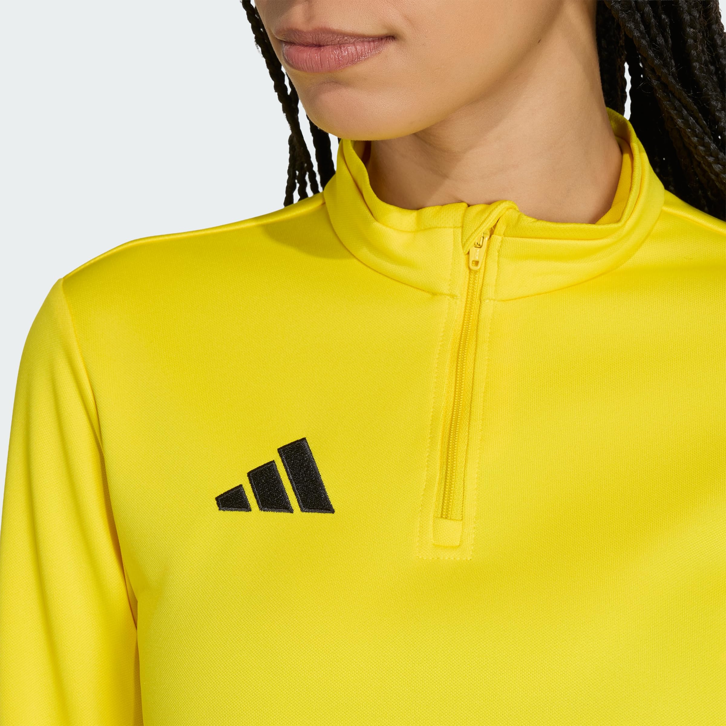 adidas Kobiety Entrada26 Training Top Sweatshirt, team yellow/black, S Tall