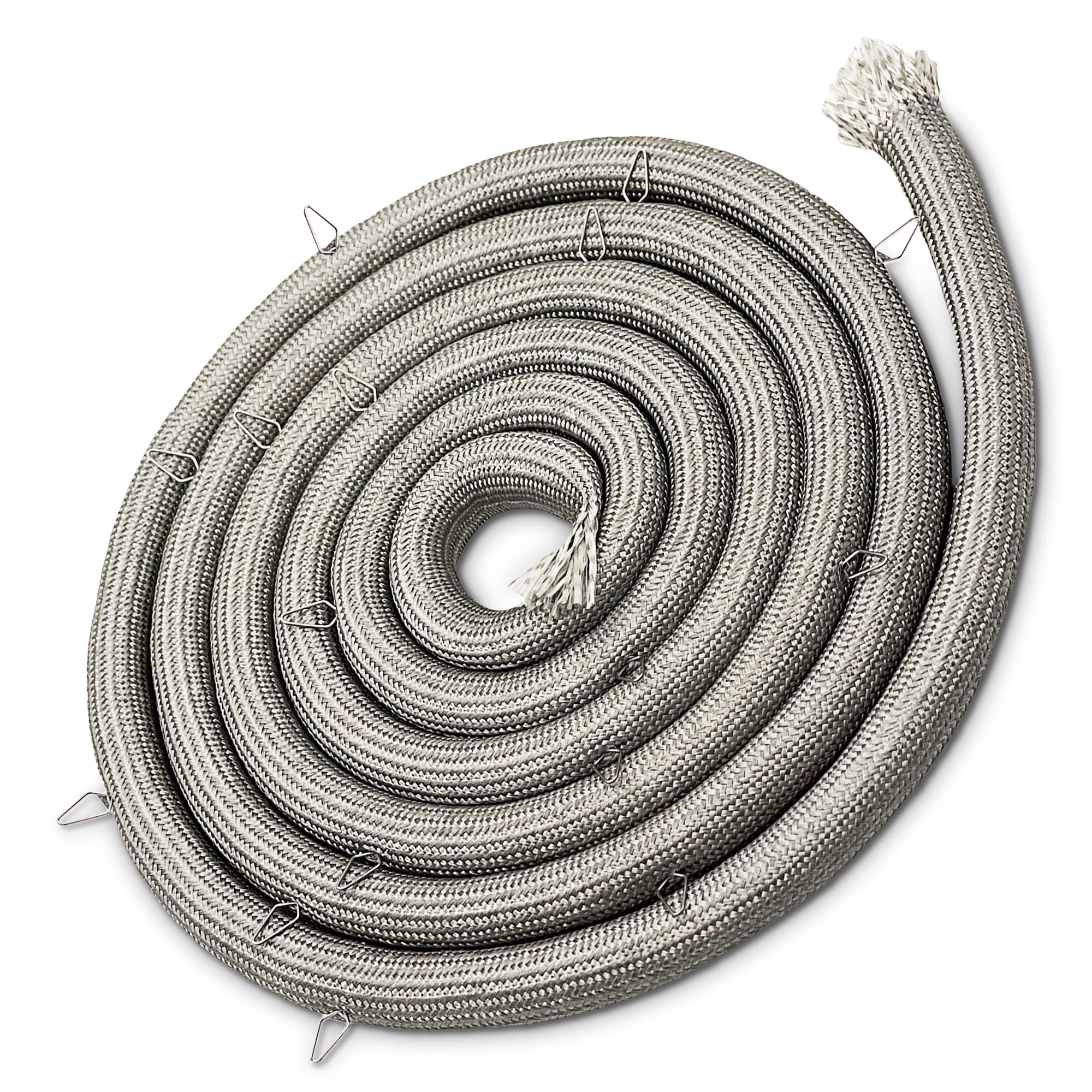 Whole Parts Range Door Seal (Including 16 mounting Clips) Part# 316405000 - Replacement & Compatible with Some Crosley, Frigidaire, Kenmore, Gibson, Kelvinator, Tappan and White-Westinghouse Ovens